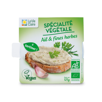 Tartinable ail et fines herbes bio