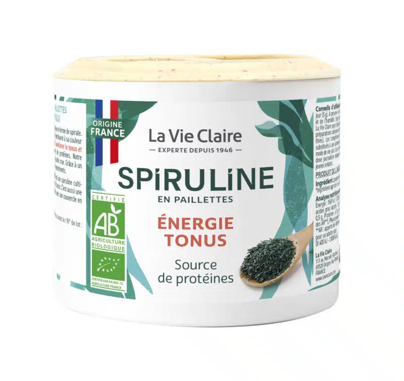 Spiruline paillettes bio