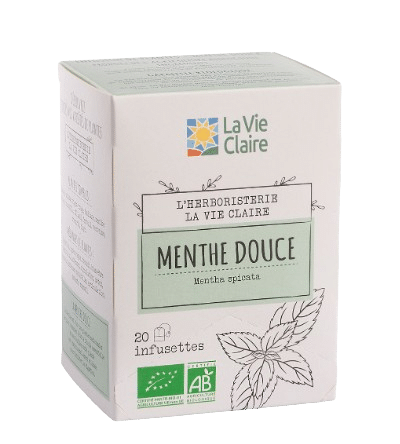 Infusion menthe douce - 20 infusettes bio