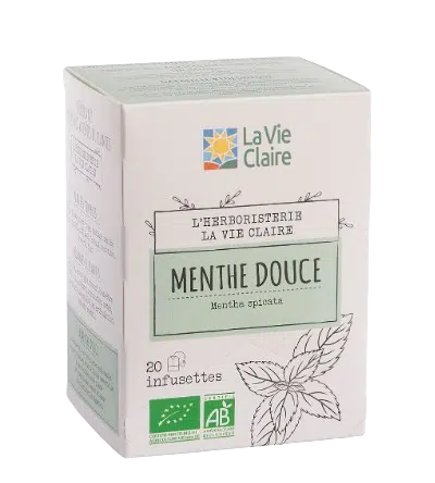 Infusion menthe douce - 20 infusettes bio