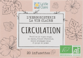 Infusion circulation - 20 infusettes bio