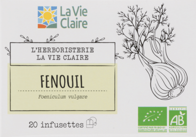 Infusion fenouil - 20 infusettes bio