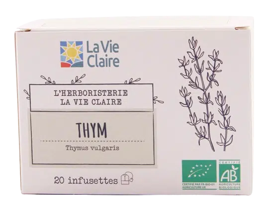 Infusion thym - 20 infusettes bio