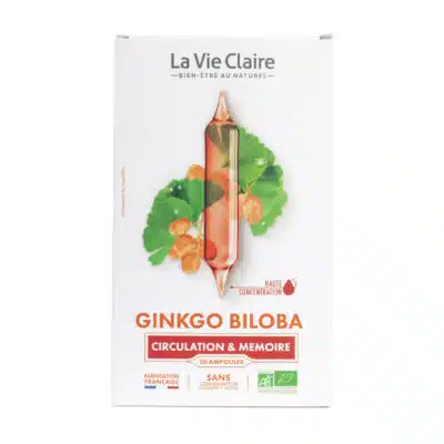 Ginkgo biloba - 20 ampoules bio