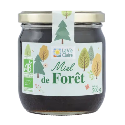 Miel de forêt d'Espagne biologique.