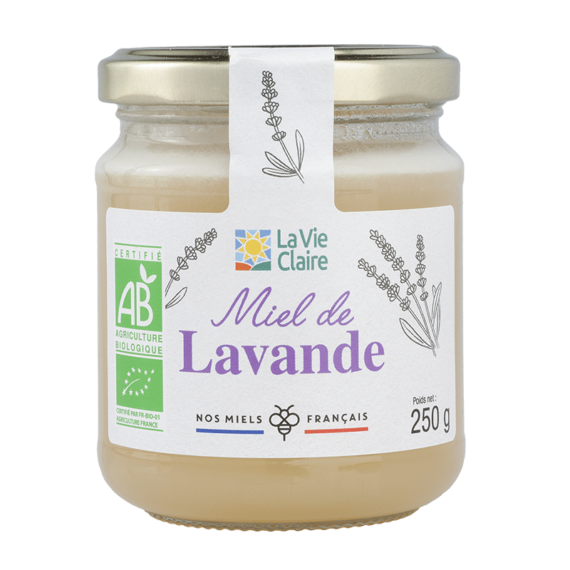 Miel de lavande de France biologique.