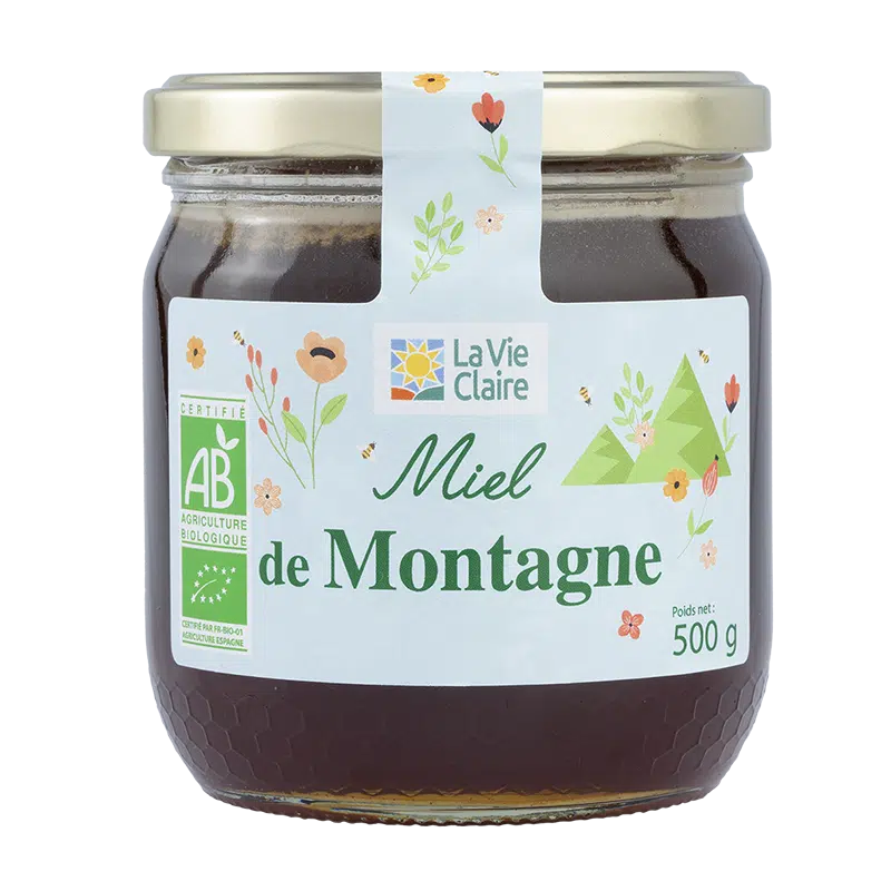 Miel de montagne d'Espagne biologique....