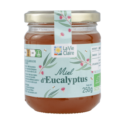 Miel d'eucalyptus UE bio.