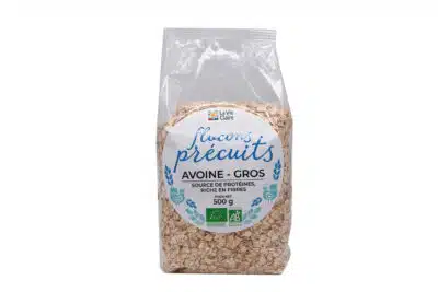 Flocons d'avoien précuits en gros morceaux bio