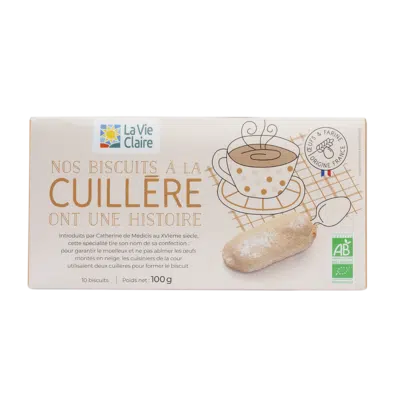 Biscuits à la cuillère bio