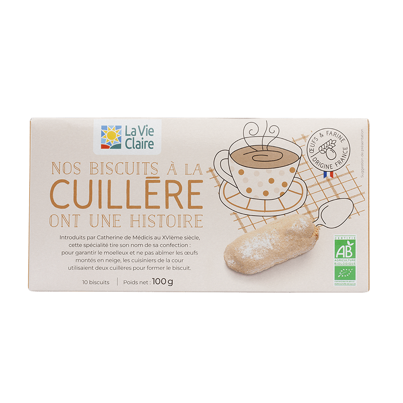 Biscuits à la cuillère bio