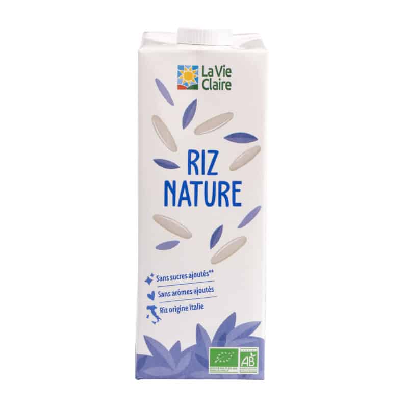 Boisson végétale au riz nature bio