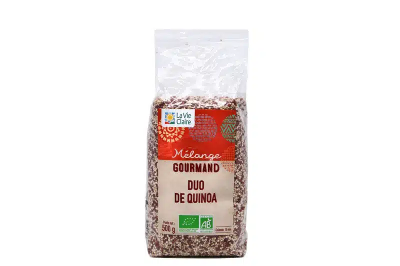 Duo quinoa rouge et blanc 500g..