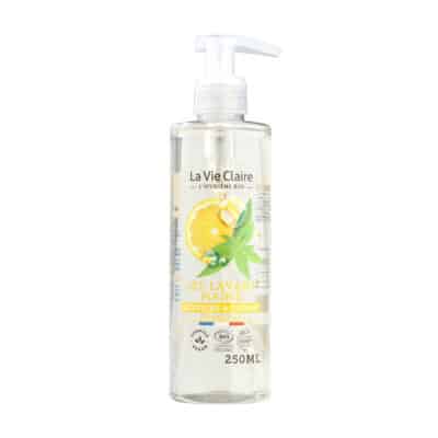 Gel lavant citron verveine .