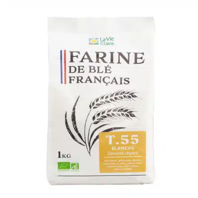 Farine de ble T55 bio.