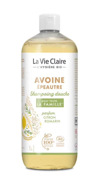 Shampoing douche à l'avoine