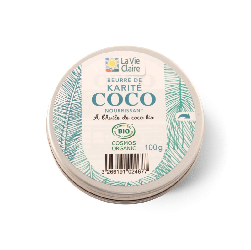 Beurre de karité à l'huile de coco