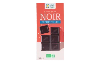 Tablette chocolat noir 66% sel bio