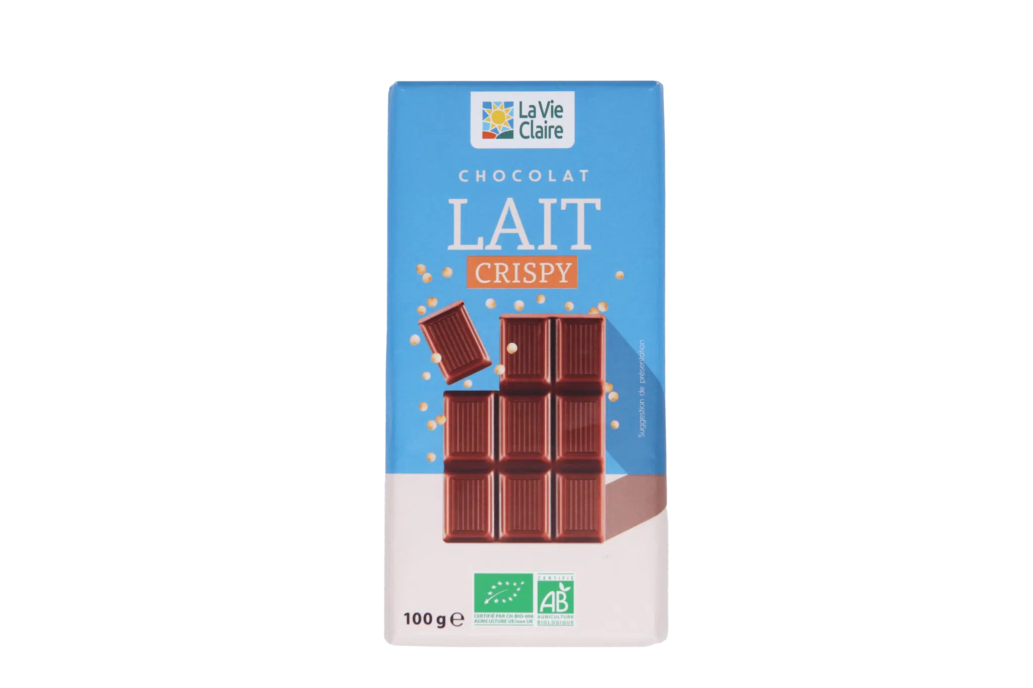 Chocolat au lait crispy