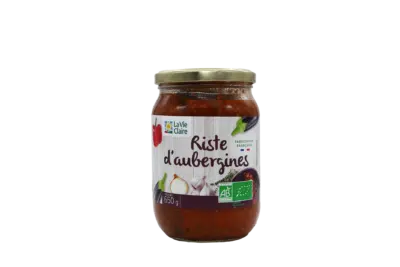 Riste d'aubergines 650g.