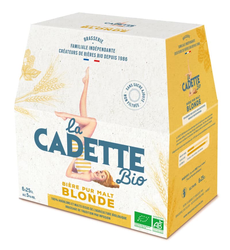 Bière blonde cadette bio 6x25cl