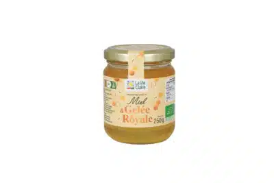 Préparation miel gelée royale bio