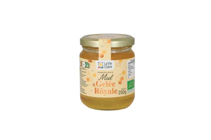 Préparation miel gelée royale bio