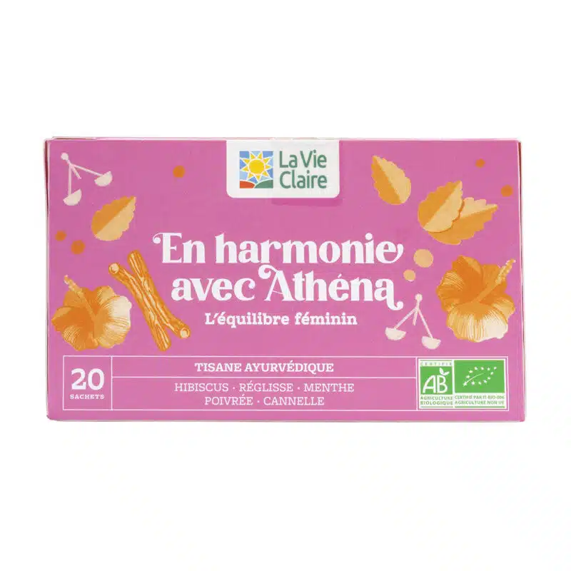 Infusion en harmonie avec Athéna bio