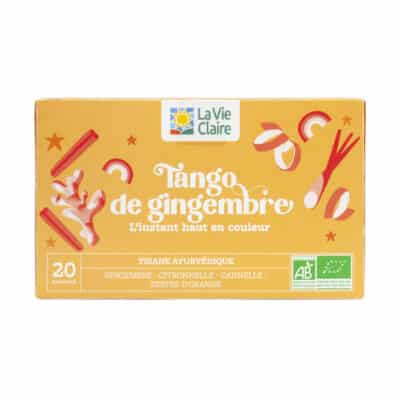 Infusions tango de gingembre bio