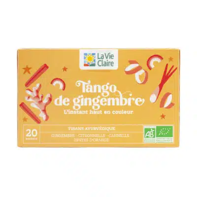 Infusions tango de gingembre bio