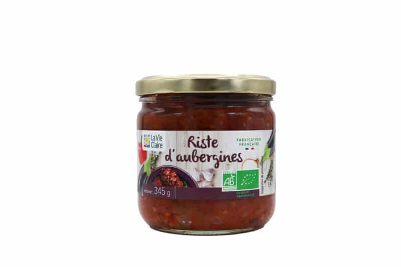 Riste d'aubergines 345g.