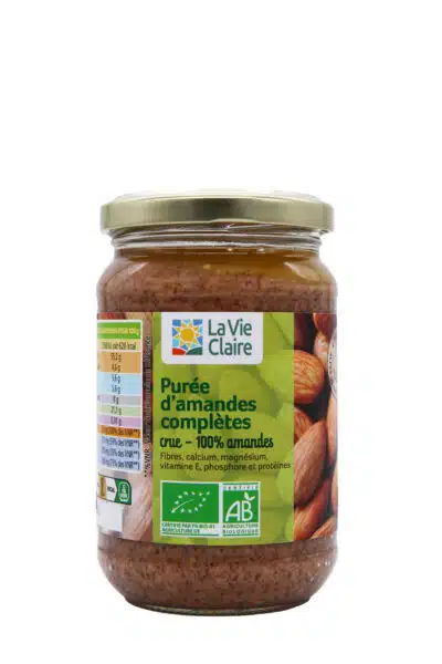 Purée d'amande complète bio