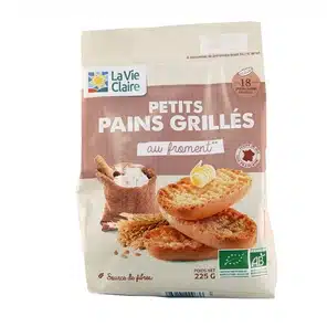 Petits Pains Grillés au froment