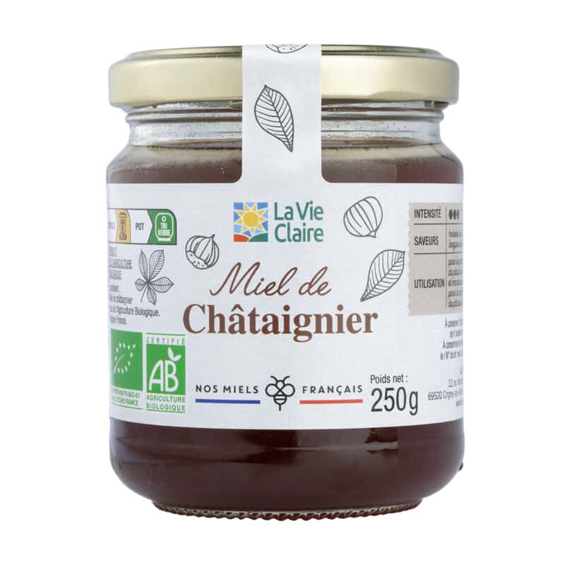 Miel de Chataigner BIO France 250g