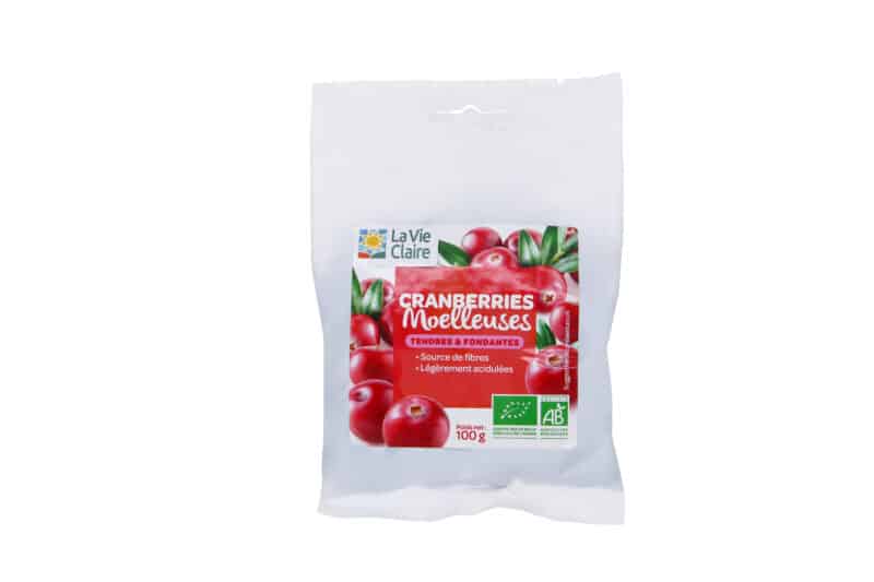 Cranberries moelleuses bio