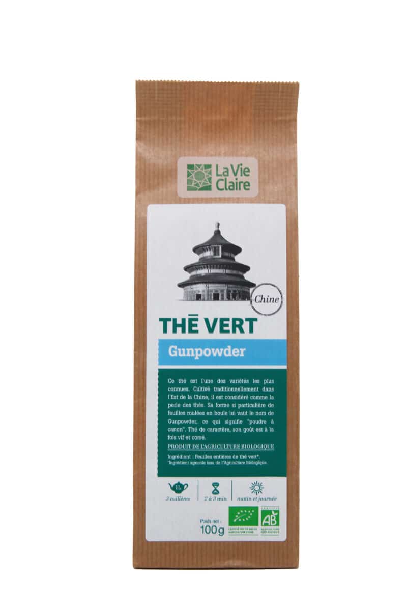 Thé vert Gunpowder bio