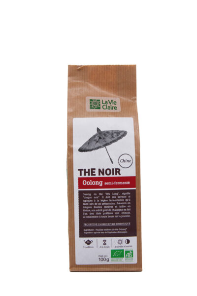 Thé noir Oolong bio