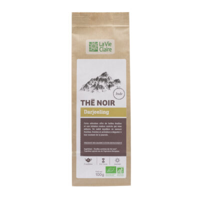 Thé noir Darjeeling bio