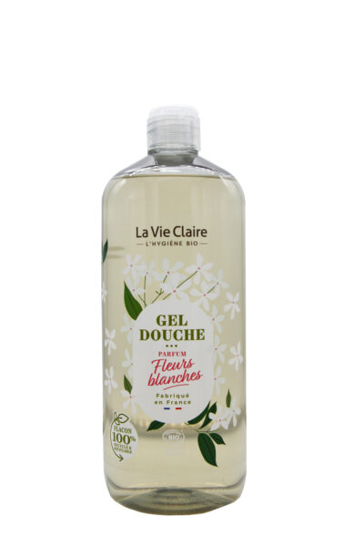 Gel douche aux fleurs blanches