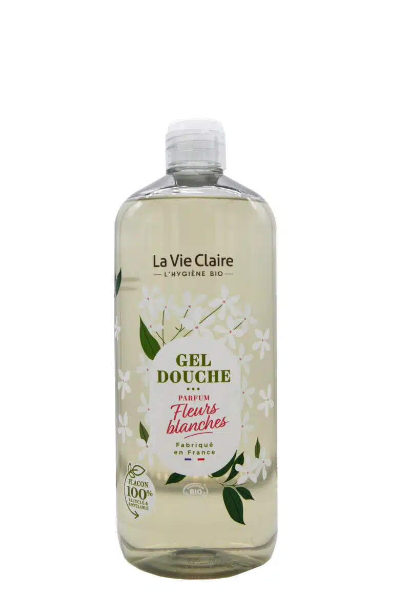 Gel douche aux fleurs blanches