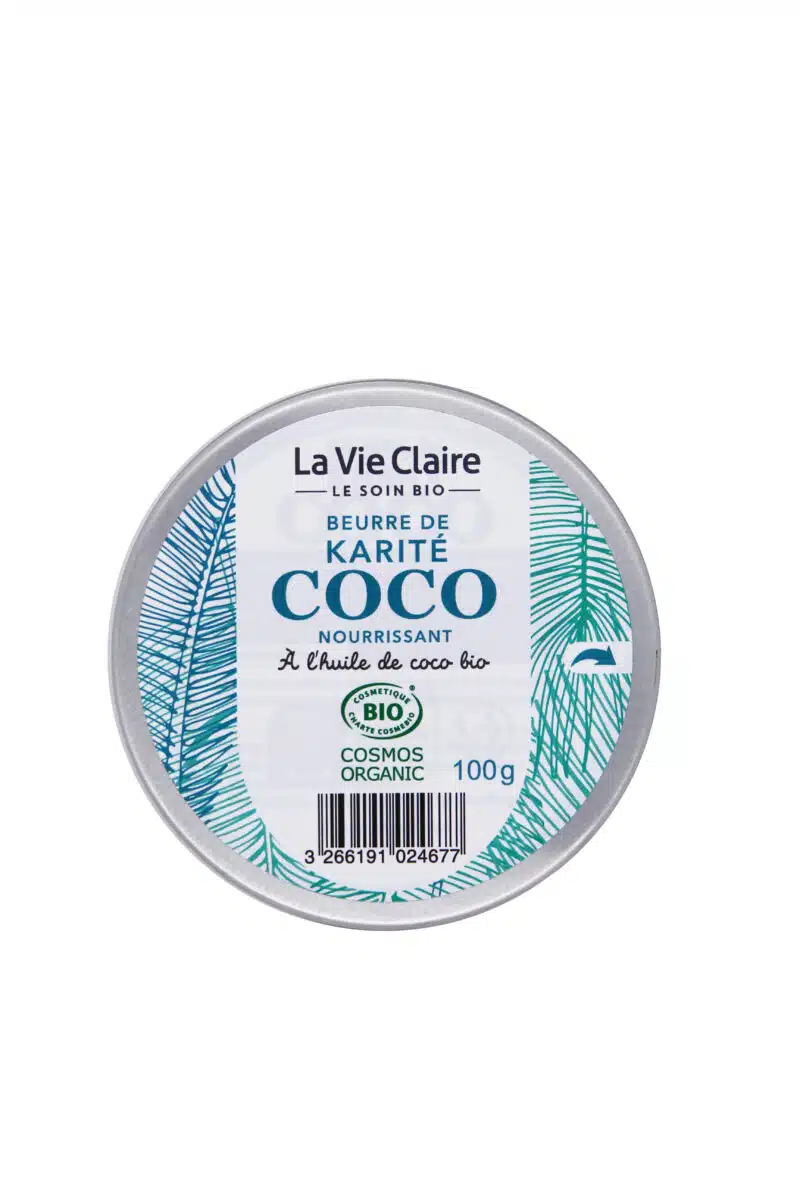 Beurre de karité à l'huile de coco