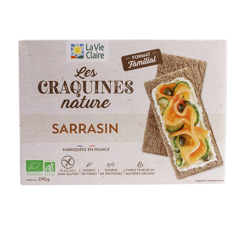 Tartines craquantes sarrasin 270g