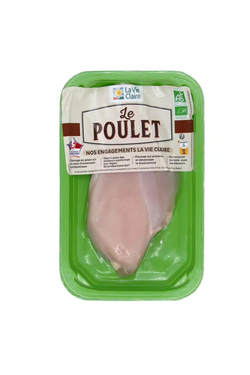 Filet de poulet noir bio