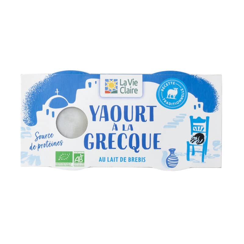 Yaourt à la grecque au lait de brebis 300g (2x150g)