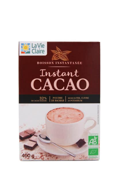 Petit déjeuner cacao bio