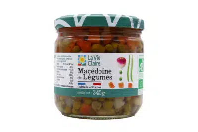 Macédoine de légumes bio