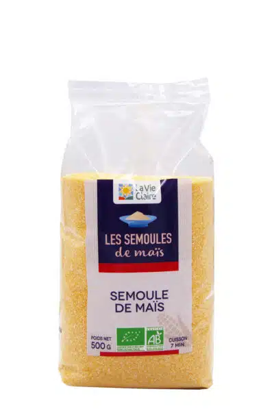 Semoule de maïs complète bio