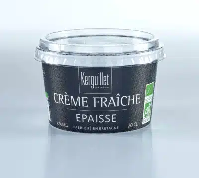 Crème fraiche épaisse 40% MG bio