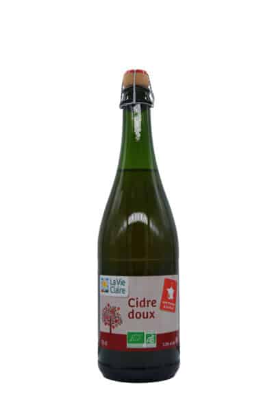 Cidre doux bio