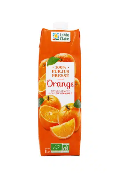 Pur jus d'orange bio